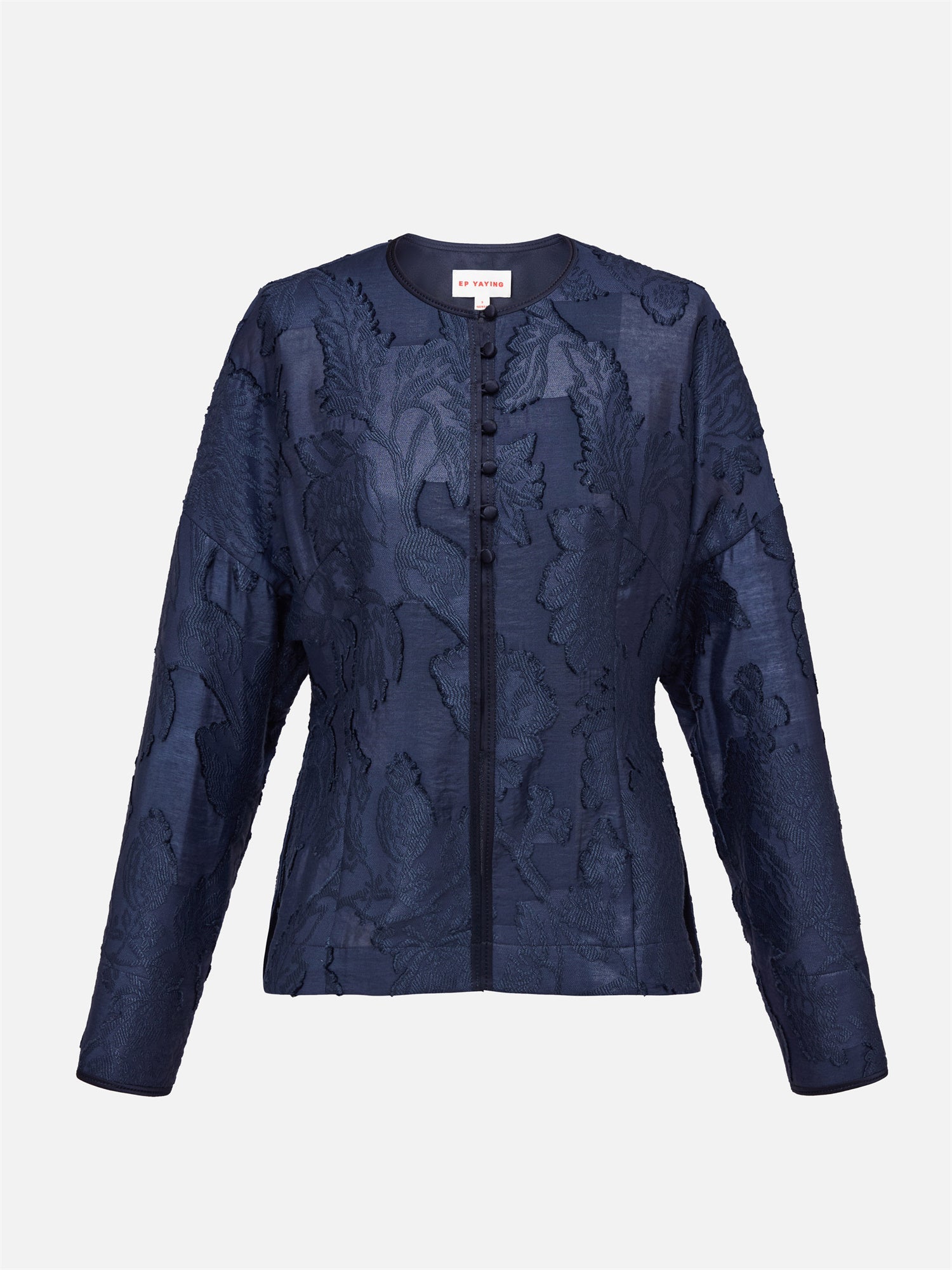 Silk Feather Light Jacket | Black