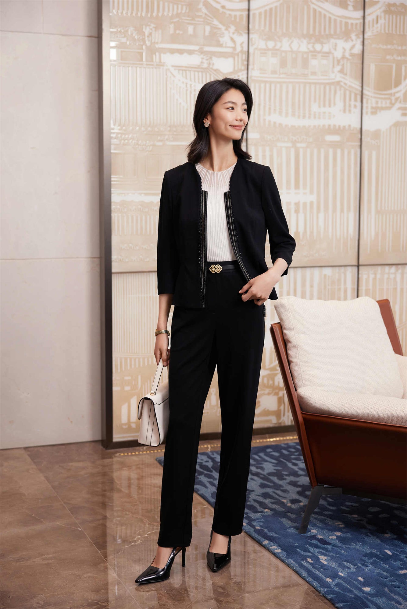 New Chinese-style Jacket | Black