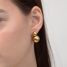 Dia Earring | 18K Yellow Gold-Plated