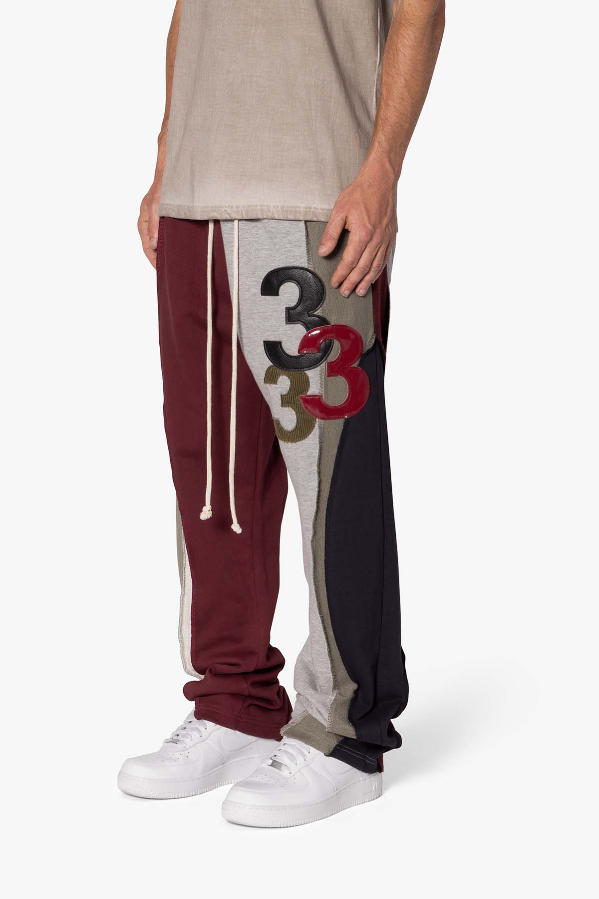 3 Color Block Sweatpants | Multi