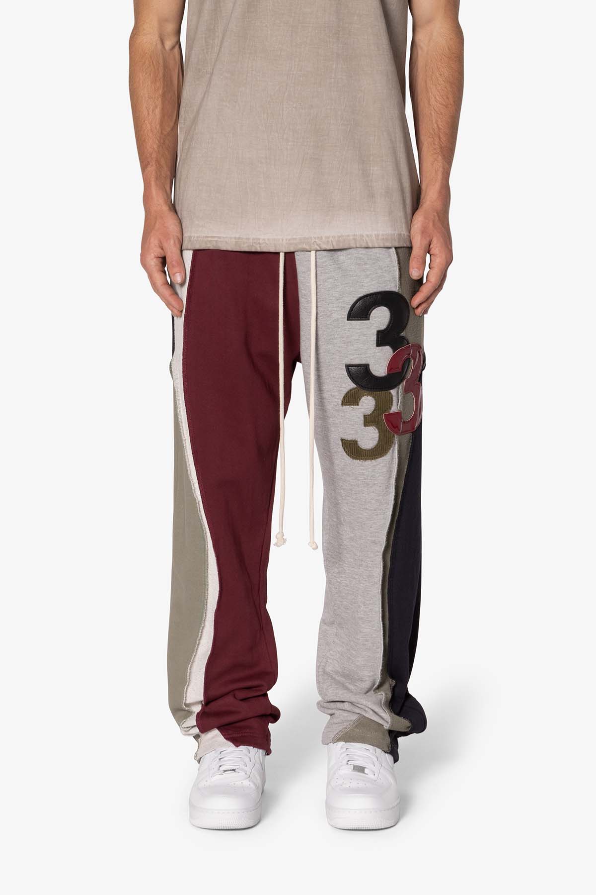 3 Color Block Sweatpants | Multi