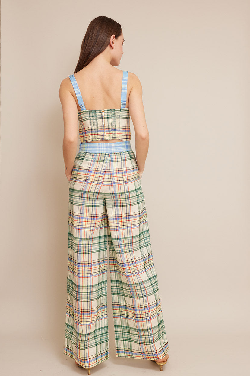 Josephine Pant | Vernal Plaid