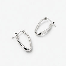 Ribbon Earrings | Sterling Silver