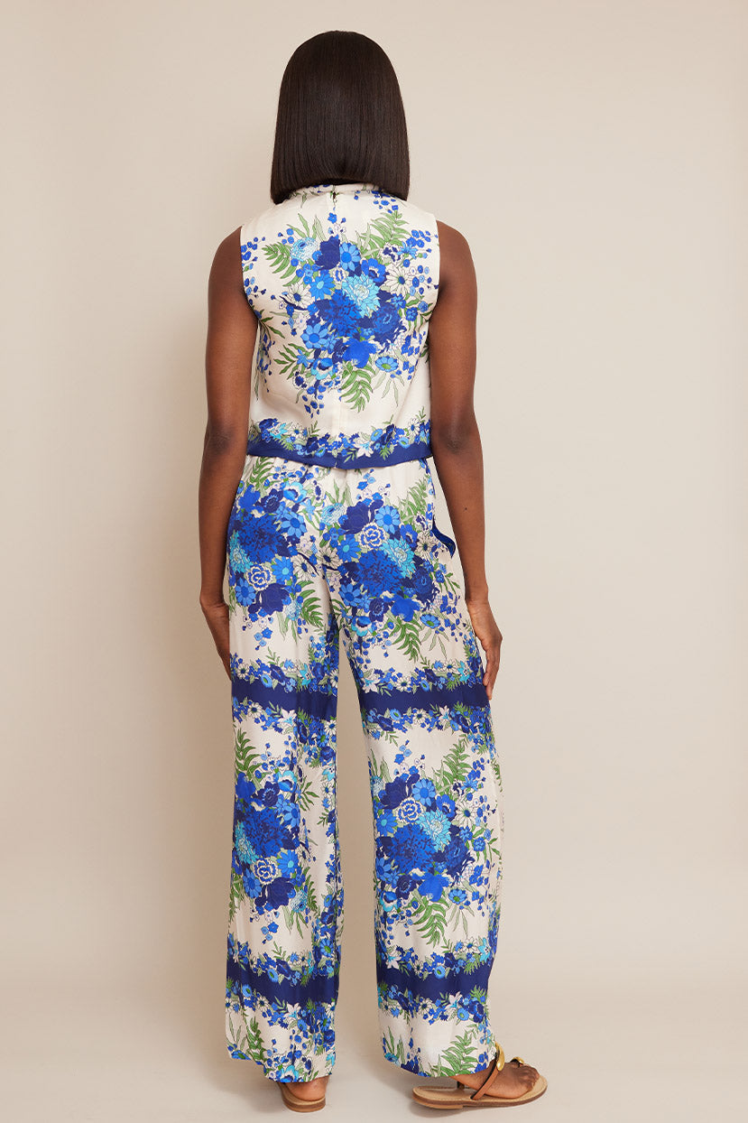 Mackenzie Top | Evening Blue Bombay Bouquet