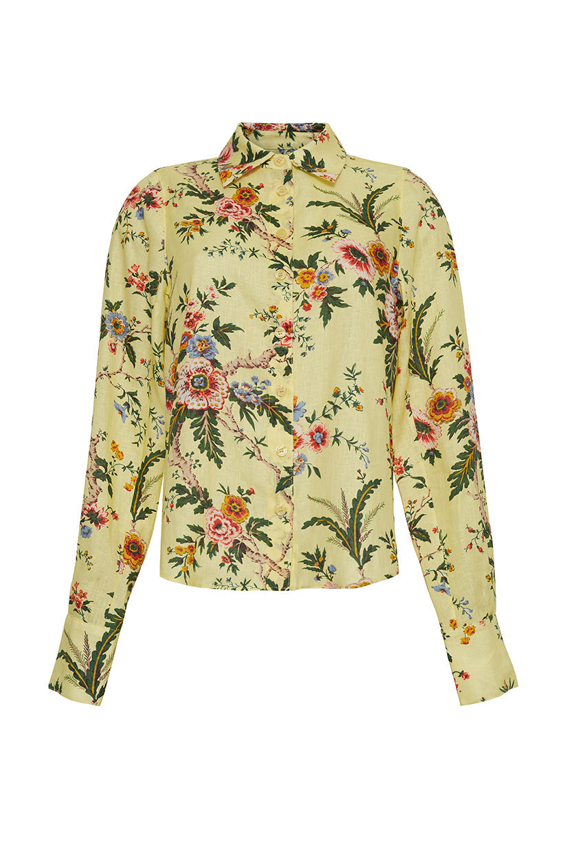Perfect Shirt | Chintz Yellow
