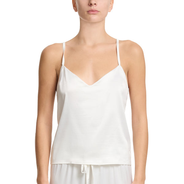 Satin Sleep Cami | Light Ivory