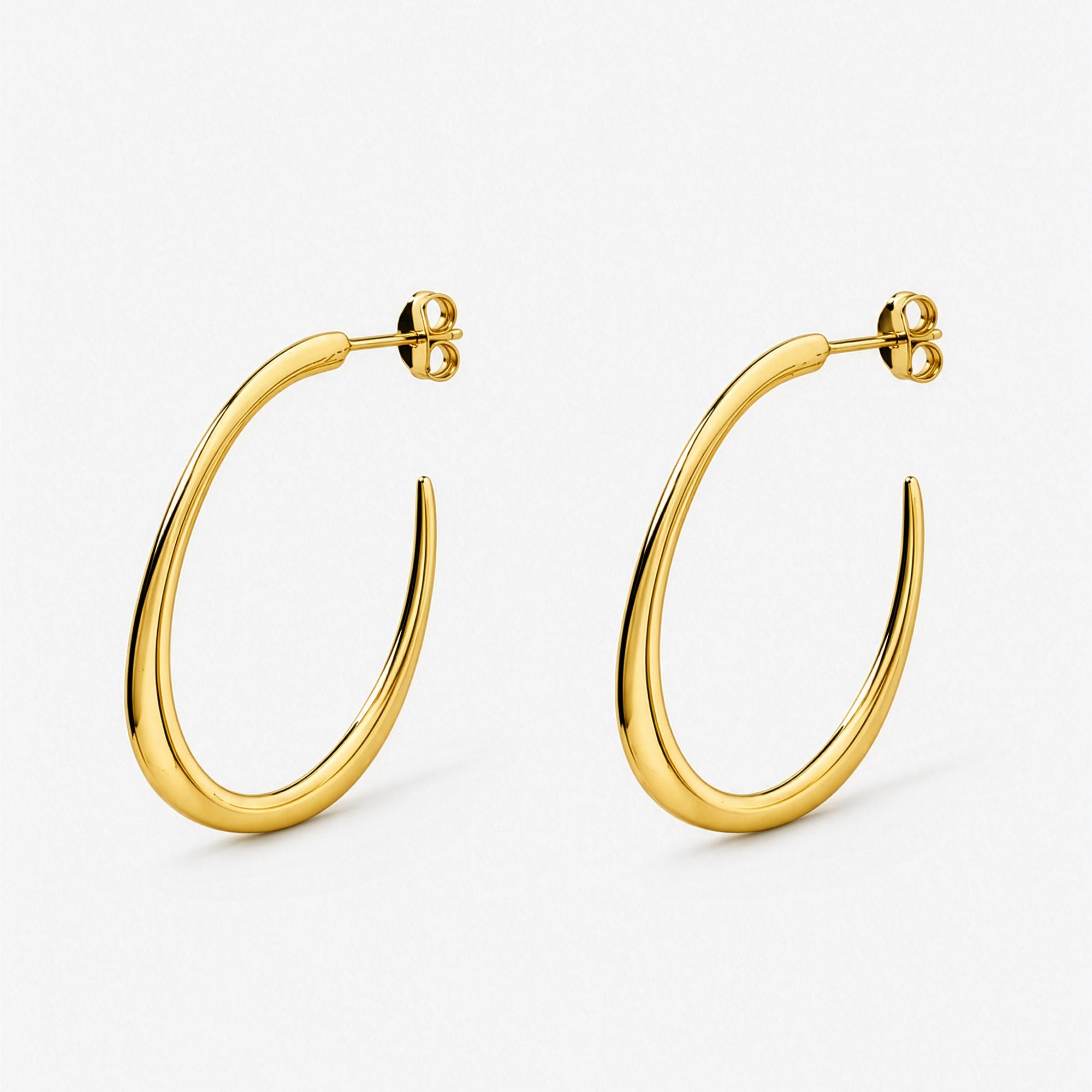 Arch Earrings | 18K Gold Plated on Brass