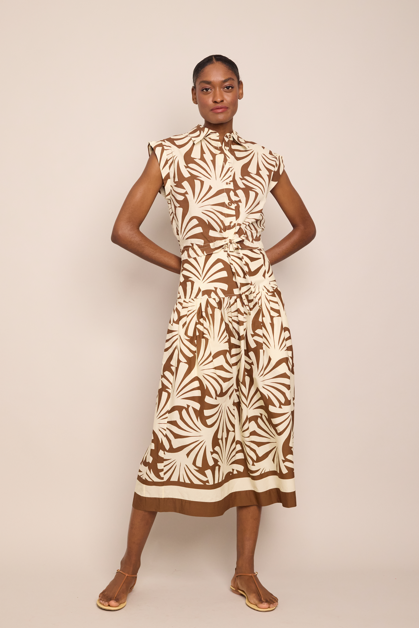 Diya Skirt | Catalina Khaki