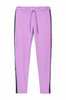 Women | Vintage Side Stripe Drawstring Legging | Violet