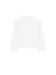 Girls | Viscose Turtleneck | Cream