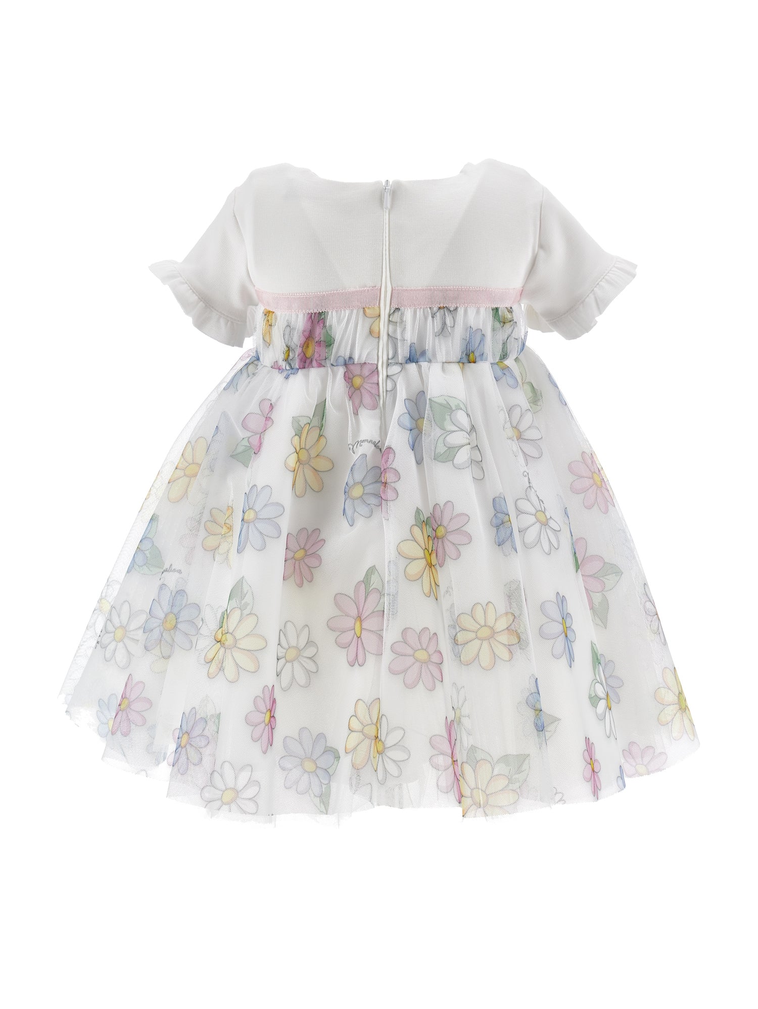 Girls | Daisy Tulle Dress | White