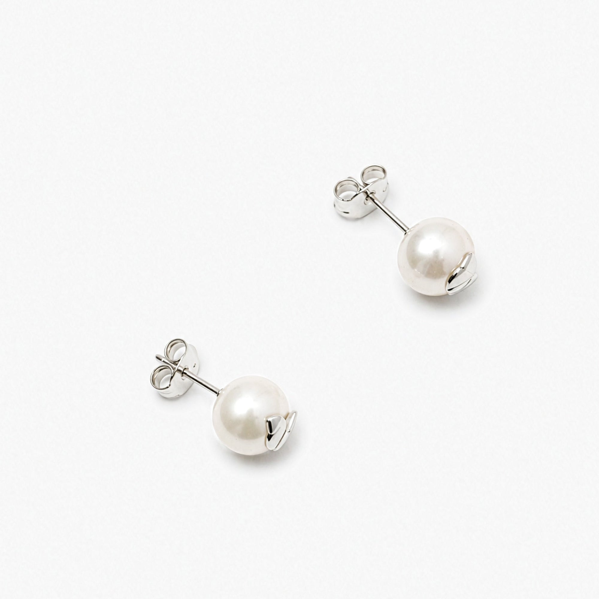 Butterfly Earrings | Sterling Silver | Freshwater Pearl