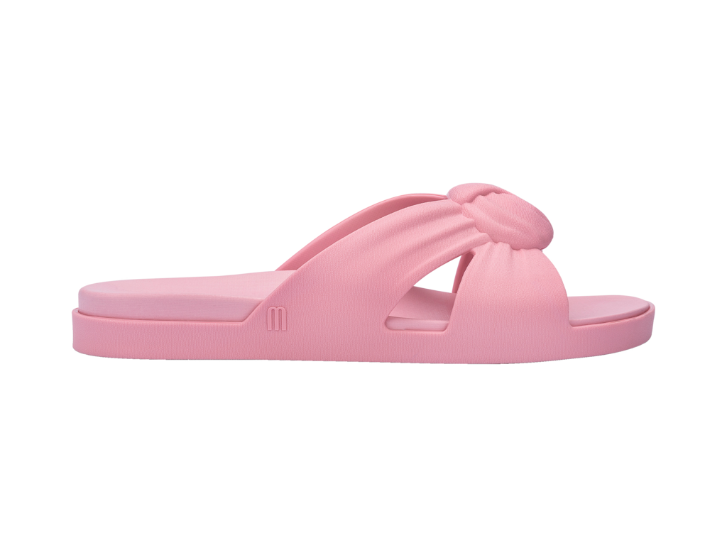 Melissa Plush Slide | Pink/Pink