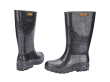 Melissa Welly | Black/Glitter Silver