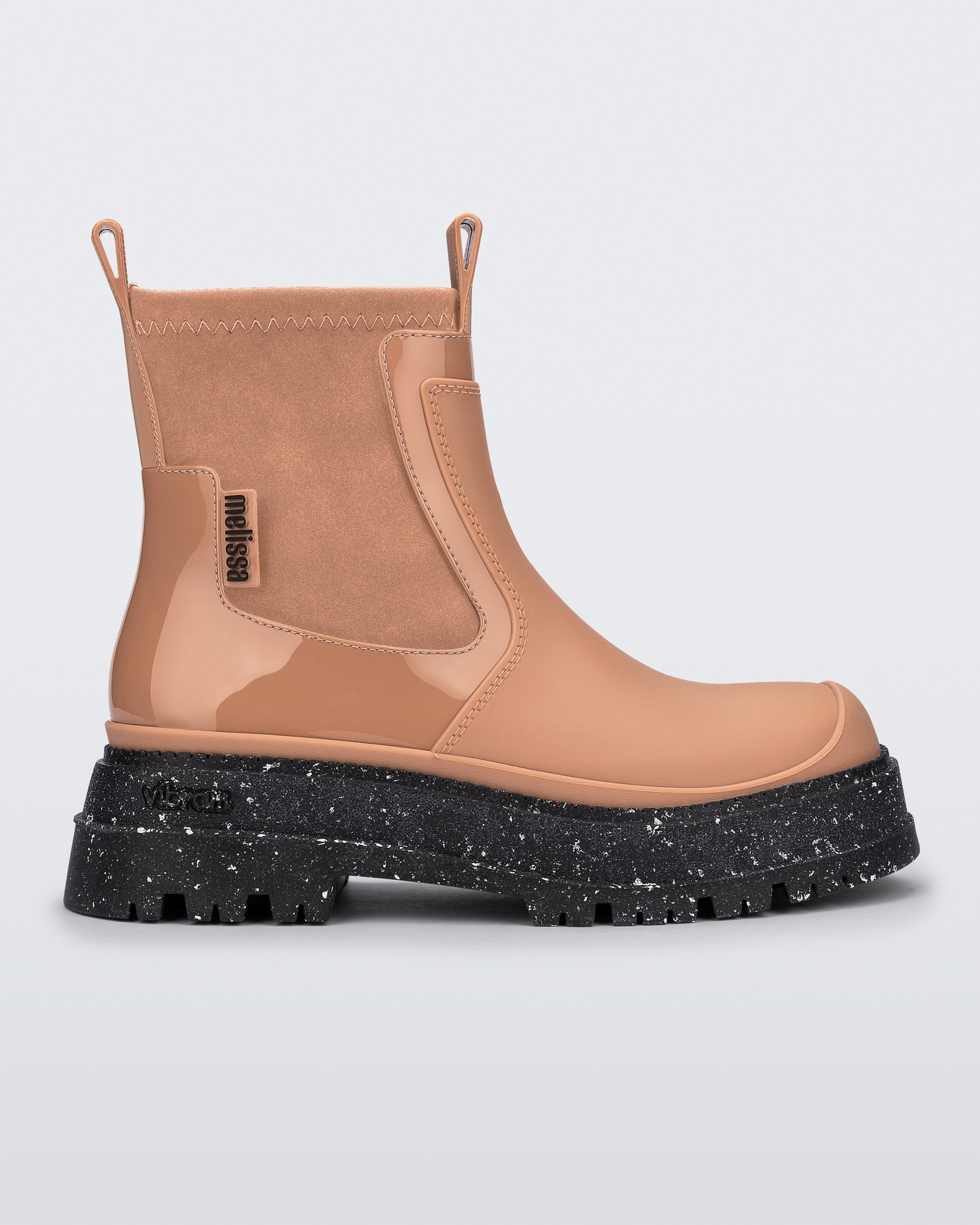 Melissa Drip Boot | Brown/Black
