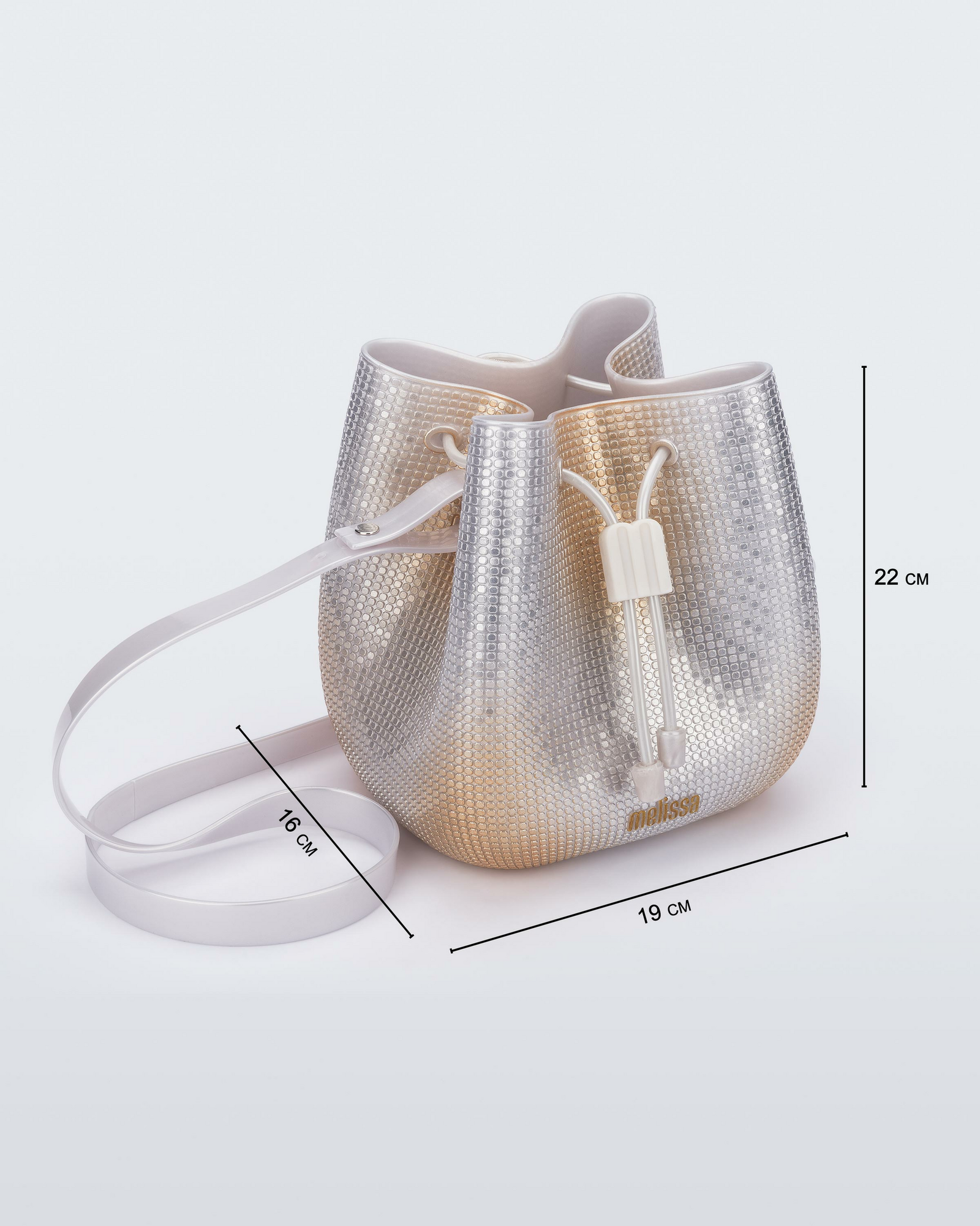 Lux Bag | Silver/Gold