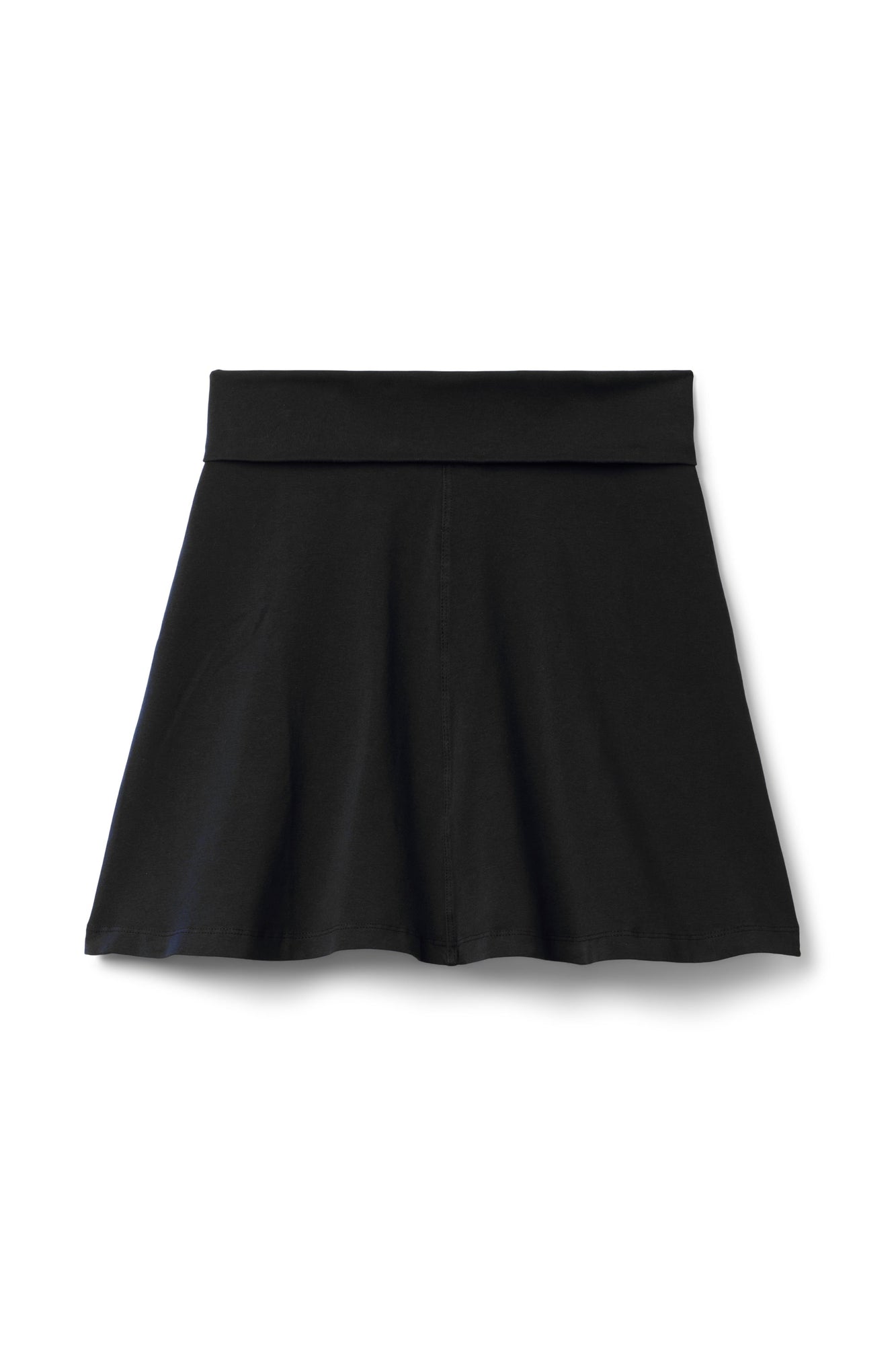 Women | Vintage Rolldown Short Skirt | Black