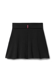 Women | Vintage Rolldown Short Skirt | Black