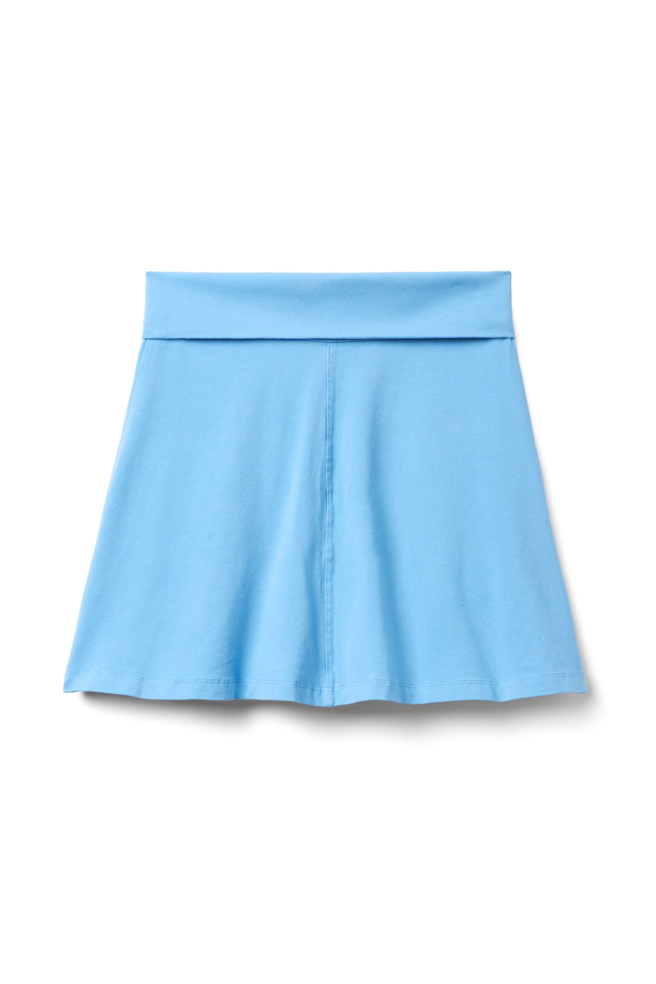 Women | Vintage Rolldown Short Skirt | Sky