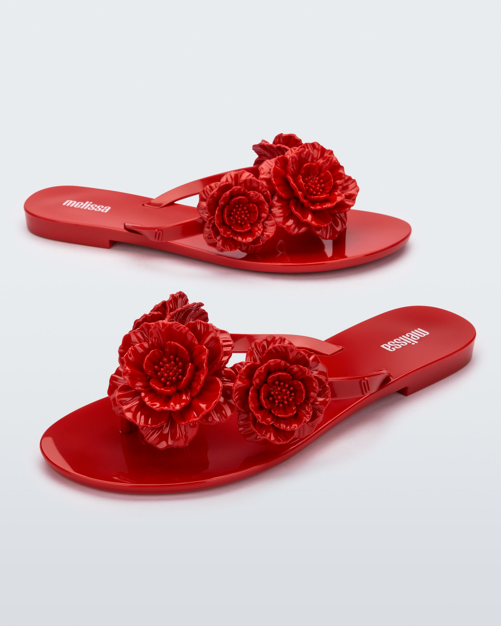 Harmonic Springtime Flip Flop | Red
