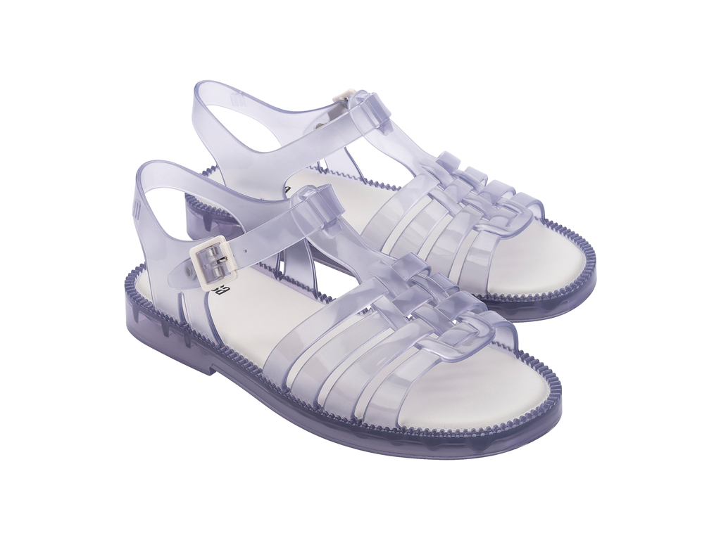 Possession Fresh Sandal | Clear/White