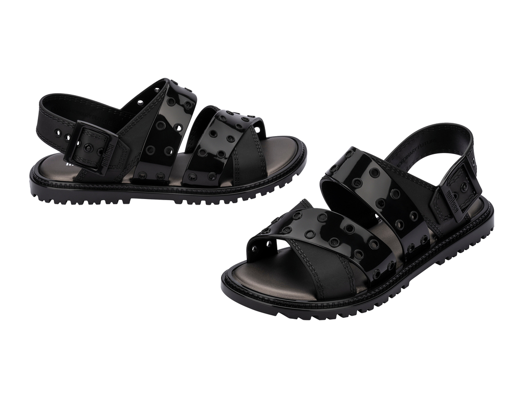 Melissa Lock Sandal | Black