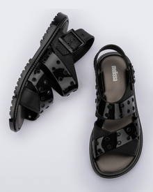 Melissa Lock Sandal | Black