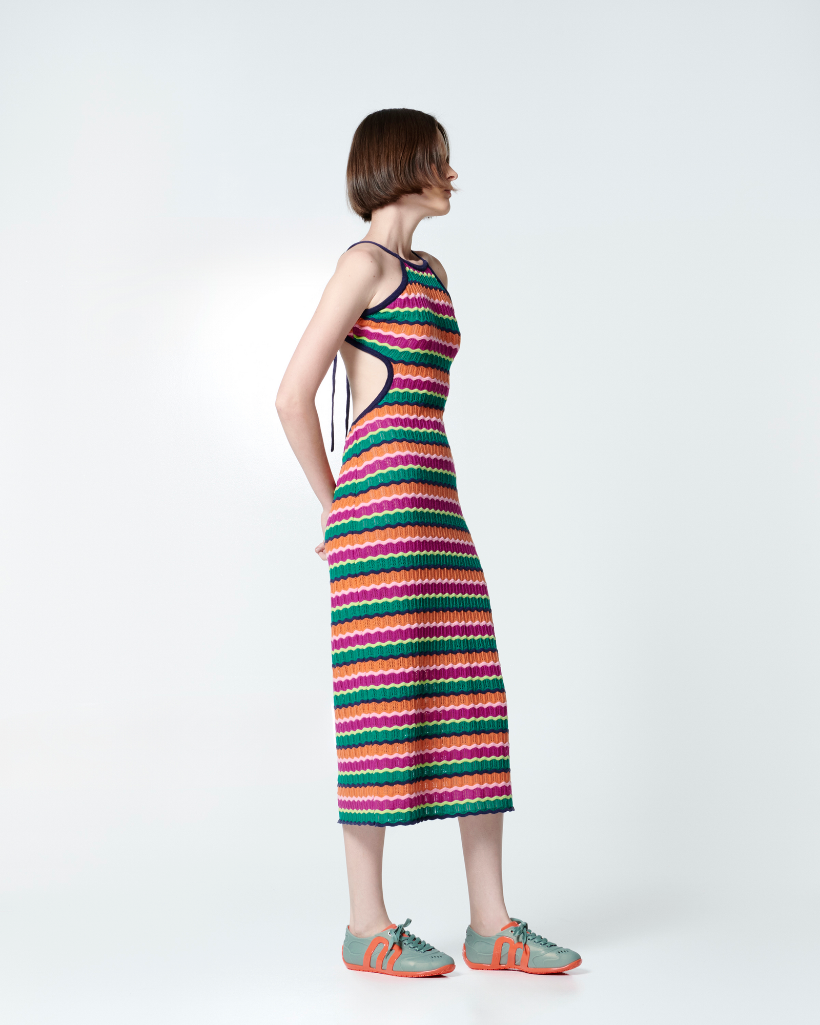 Melissa Motion | Orange/Green