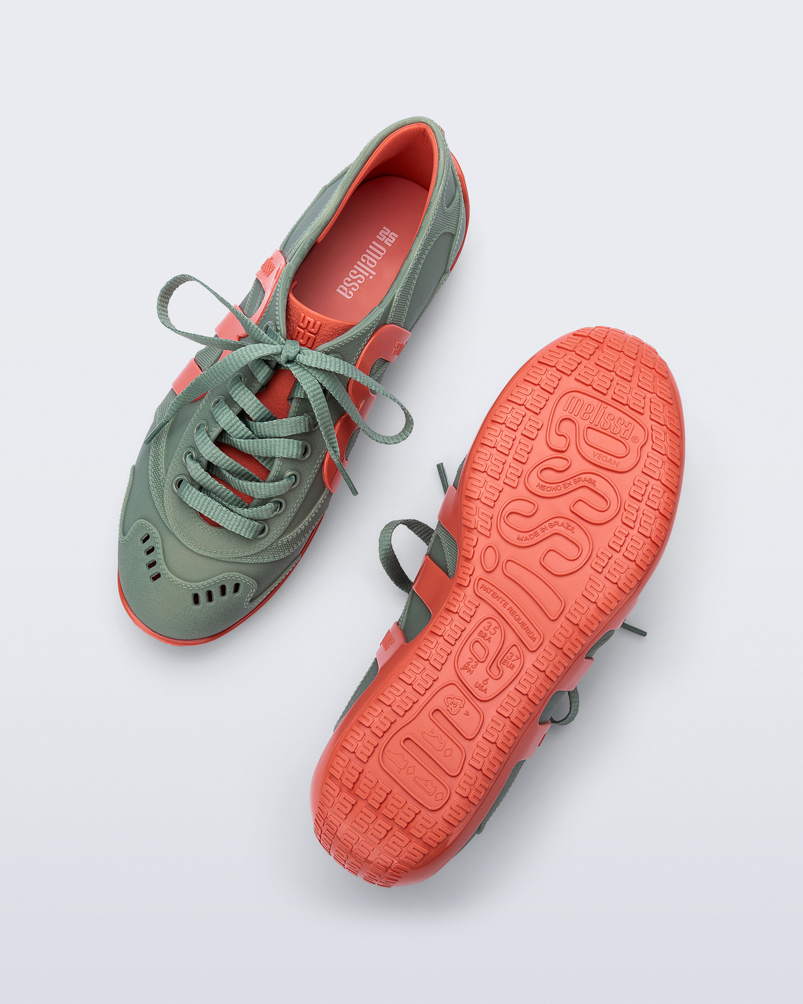 Melissa Motion | Orange/Green