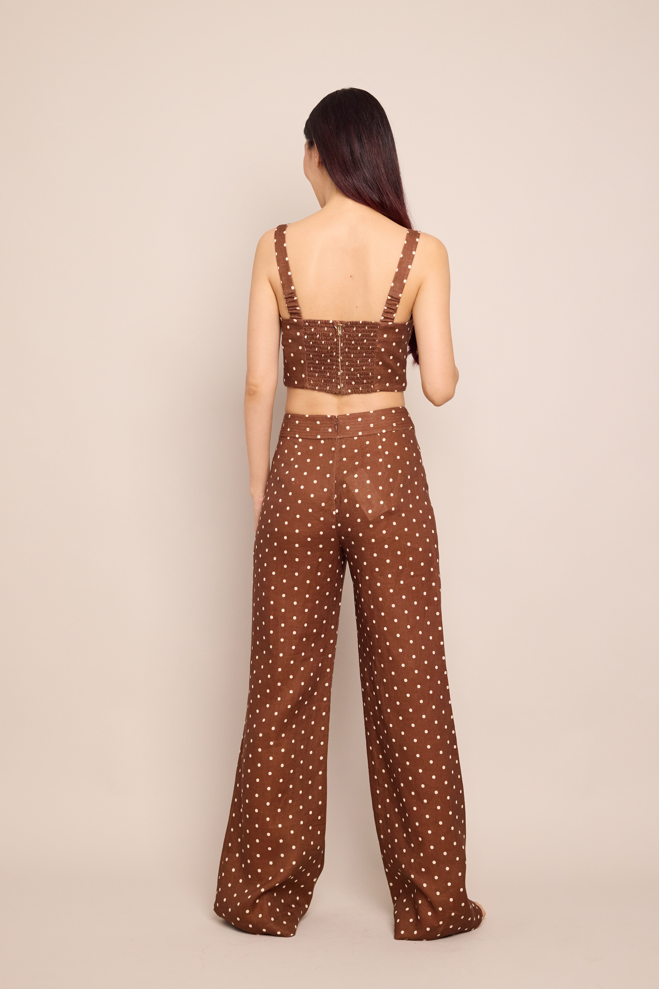 Josephine Pant | Dots Khaki