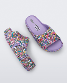 Womens | Free and Hello Kitty And Friends Platform | Lilac/Yellow
