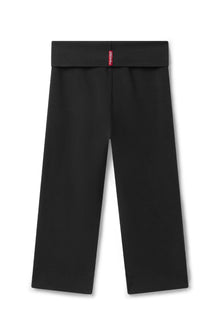 Kids | Kids Rolldown Pedal Pusher Legging | Black