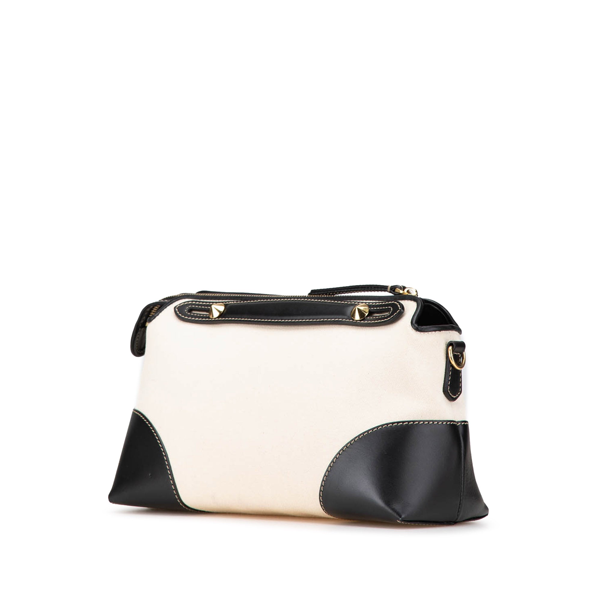 Fendi | Pre-Owned Medium Canvas By The Way Satchel | White/Ivory