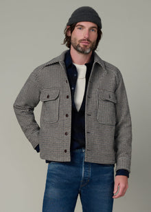 Airborne Houndstooth Jacket with classic pattern and tailored fit – stylish and comfortable jackets for men