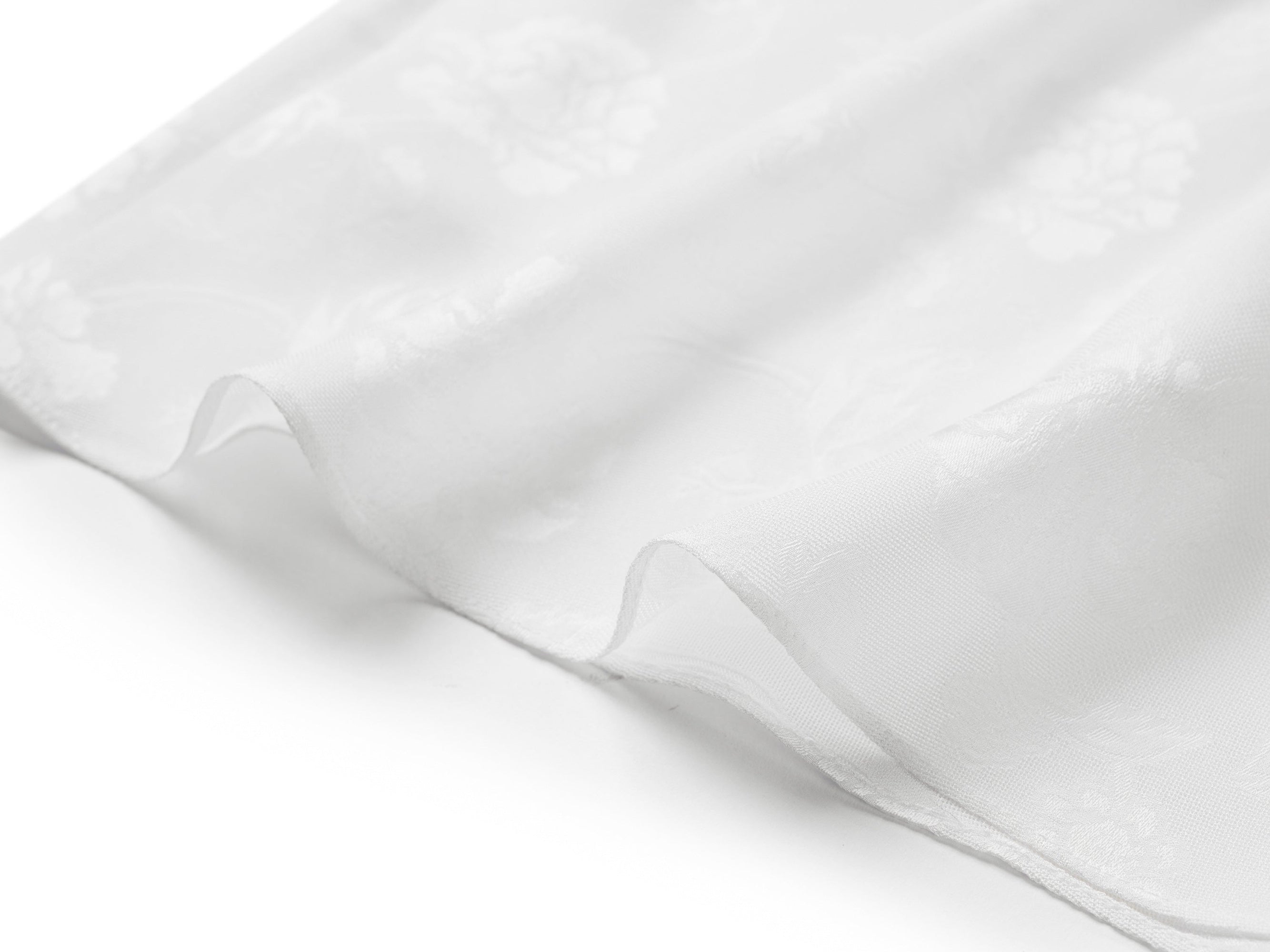 A-Line Midi Skirt | White