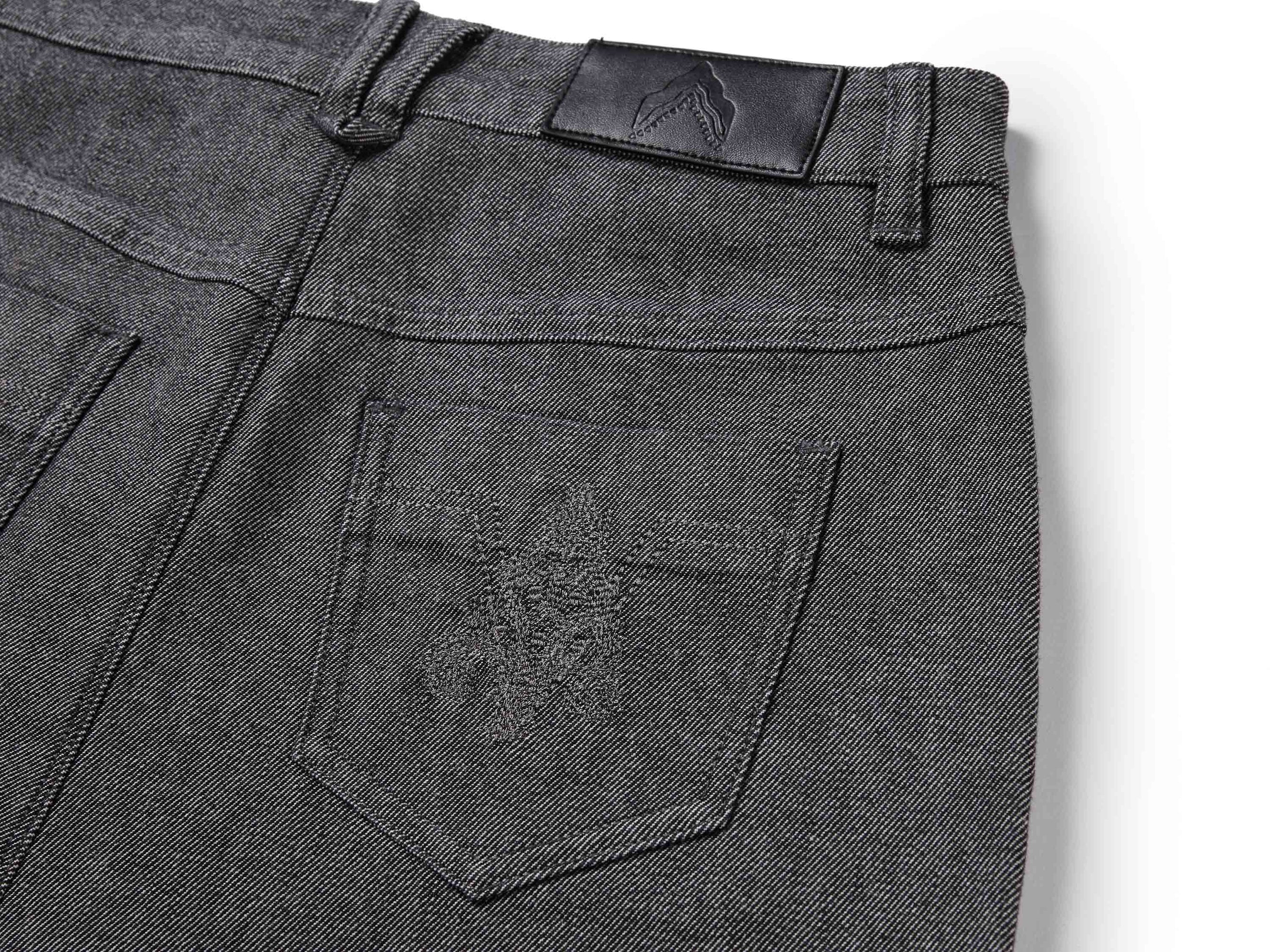 Straight Leg Pants | Grey