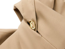 Wool Trench Down Coat | Khaki