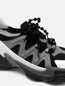 Lace-Up Sneakers | Black