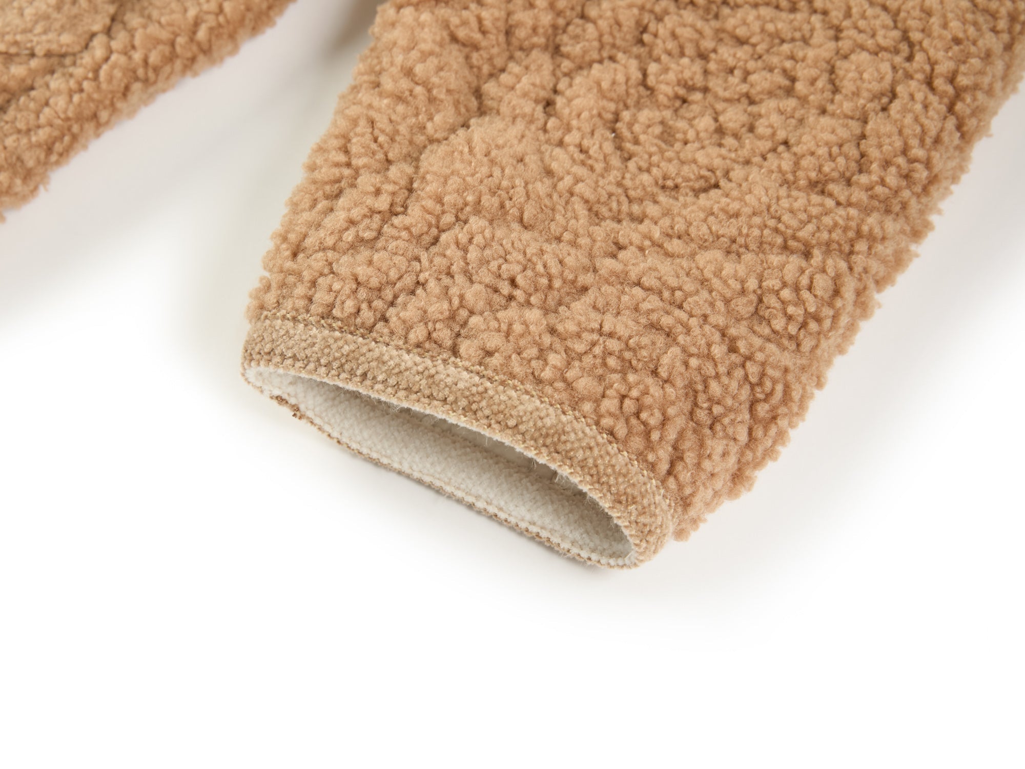 Waist-Defining Cotton Jacket | Beige