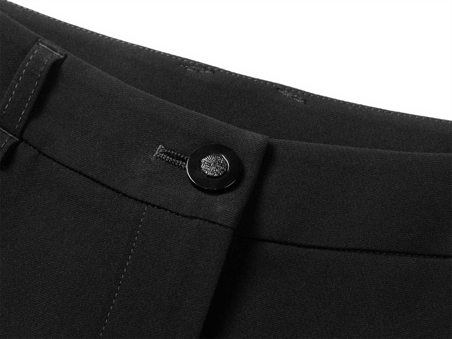 Triacetate Pants | Black
