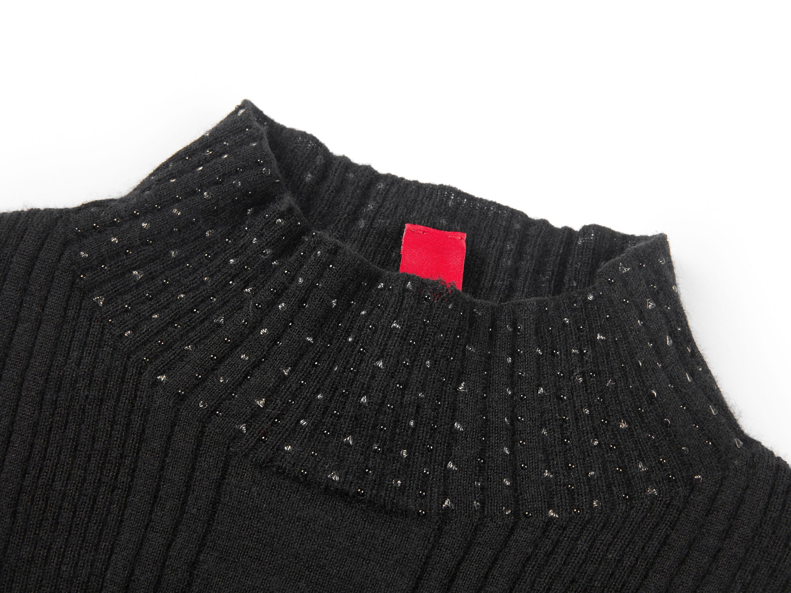 Long Sleeve Knit Top | Black