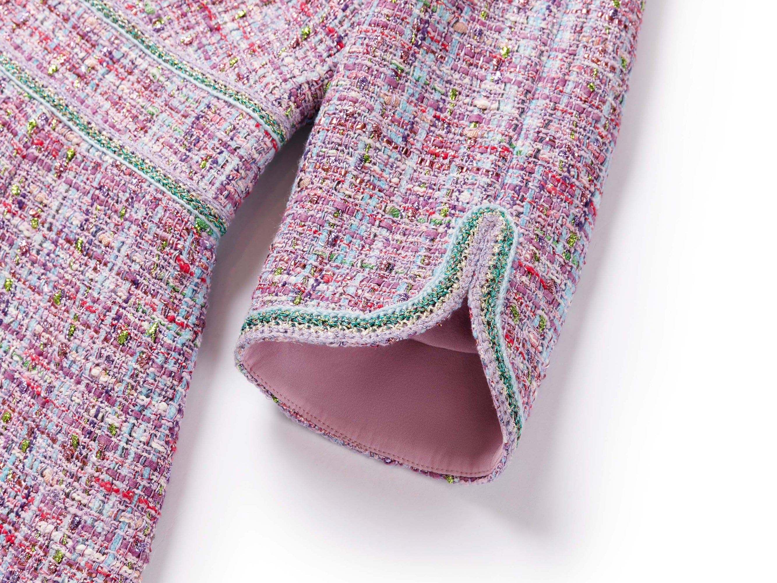 Tweed Dress | Purple