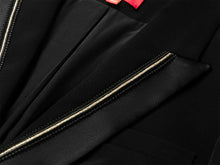 Triacetate Suit Jacket | Black