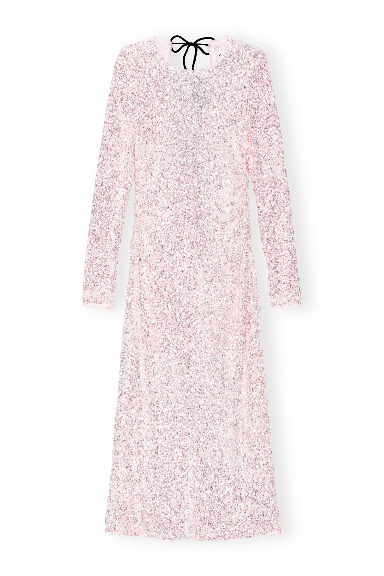 3D Sequins Maxi Dress | Mauve Chalk