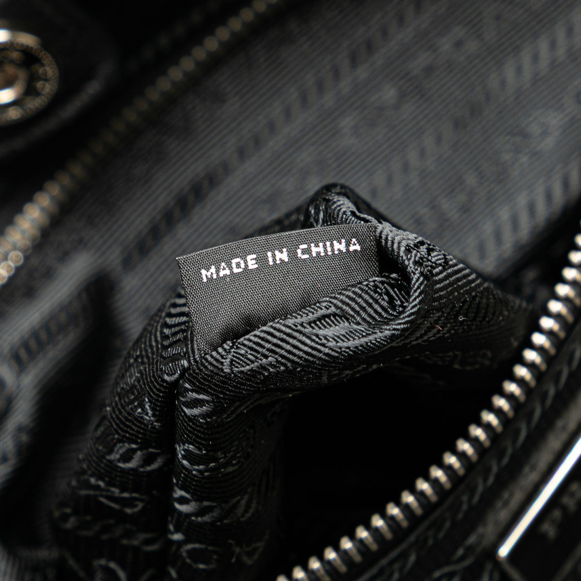 Prada | Pre-Owned Tessuto Tote | Black