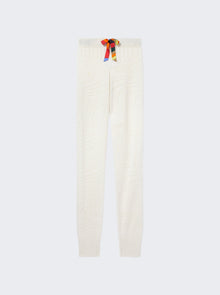 Women | Pucci | Pointelle Sweatpants | White