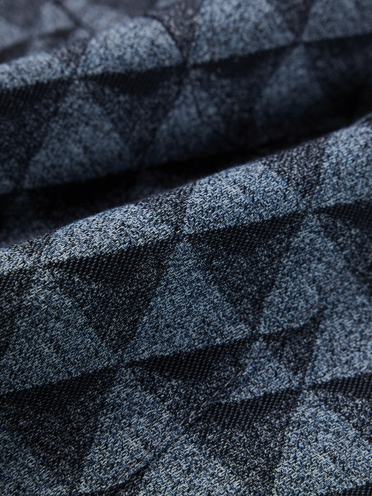 Fashion Lapel Blazer | Blue