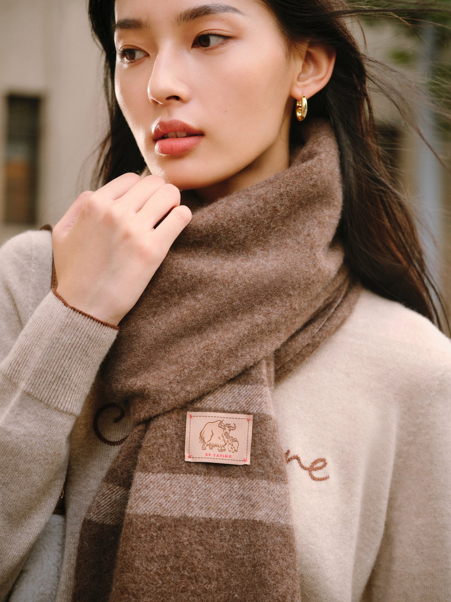Scarf | Brown