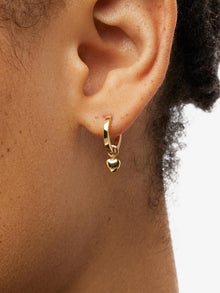 14K Gold Plated Cubic Zirconia Enamel Freshwater Pearl Cherry Love Heart Bar Earring Charms Ana Luisa Must Have Charms Starter Kit