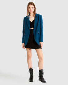 Women | Unchained Heart Blazer | Dark Teal